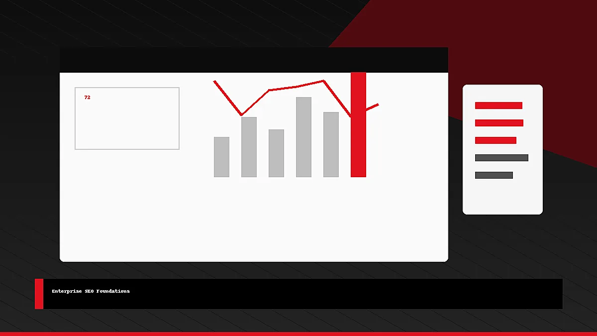 Enterprise analytics and search strategy meeting visual