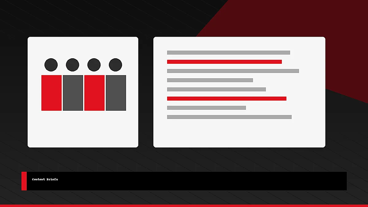 Editorial calendar and content planning visual